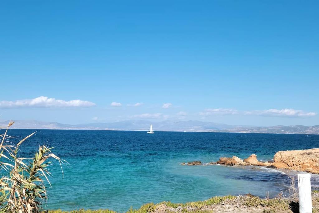 Appartement Avec Vue Aegina Экстерьер фото